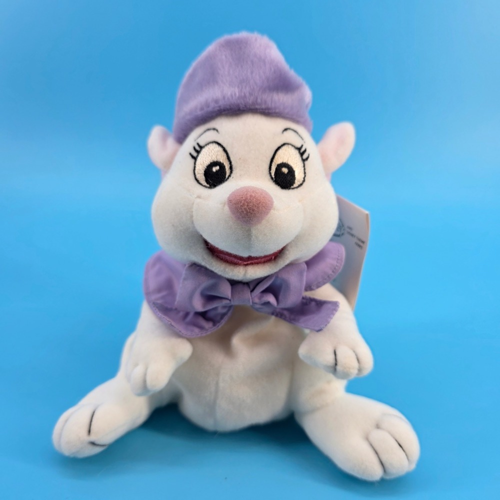 Disney Store The Rescuers Miss Bianca Plush 7" NWT